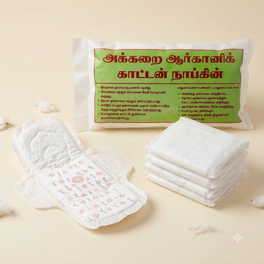 Organic Cotton Sanitary Napkin