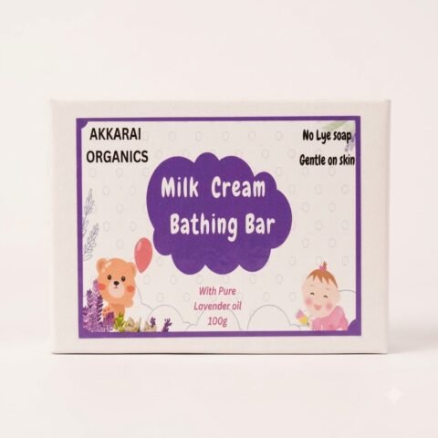 Milk Cream Bathing Bar with Lavender Oil 100g